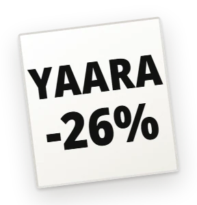 YAARA -26%